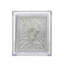 GOD MURUGAN SILVER  GIFT PHOTO (92.5 PURITY)